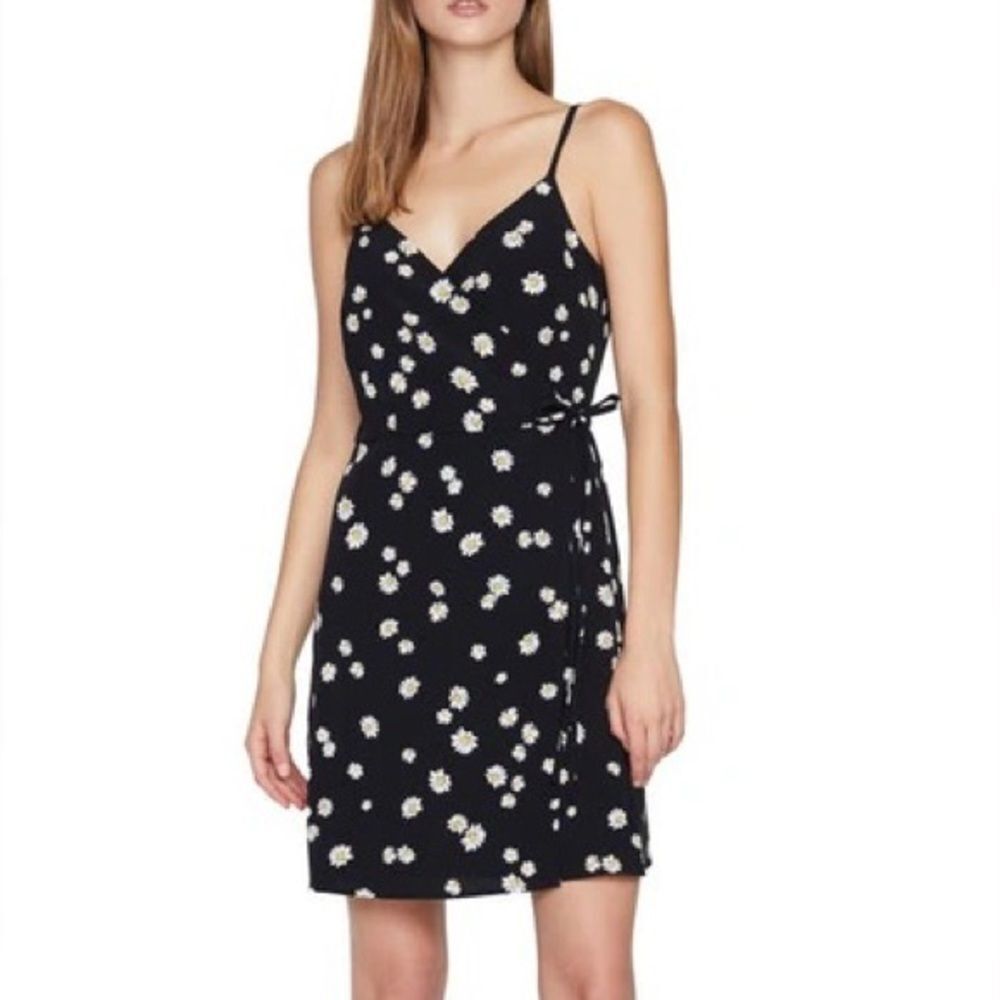 Sanctuary Daisy Print Wrap Dress